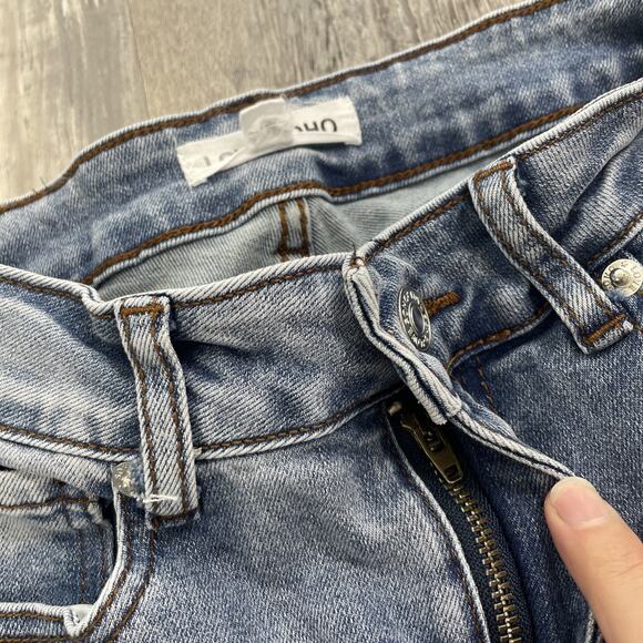 Love Soho Jeans Flare Boot Light Blue Jeans Size 0 - Picture 10 of 13